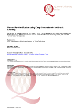 Person Re-Identification using Deep Convnets with Multi-task