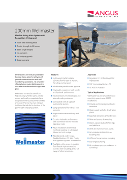 200mm Wellmaster - Angus Flexible Pipelines