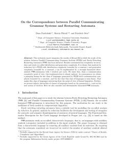 On the Correspondence between Parallel Communicating Grammar