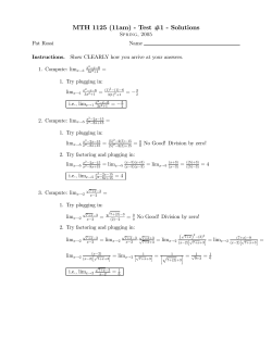 Solutions - Pat Rossi