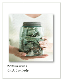 Cash Controls - Albuquerque Public Schools