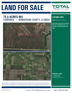 75.5 acres m/l - Peoples Company