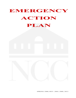 Emergency Action Plan - Norwalk Community College