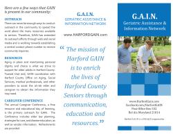 About Harford GAIN