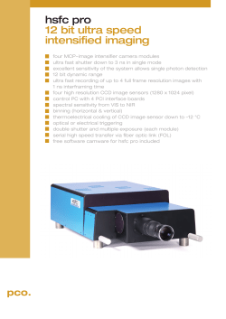 hsfc pro 12 bit ultra speed intensified imaging