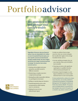 Ten Strategies to Protect your Family`s Wealth