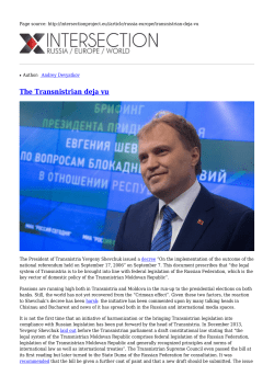 Save as PDF - Intersection Project