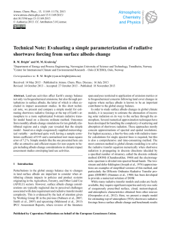 Technical Note: Evaluating a simple parameterization of radiative