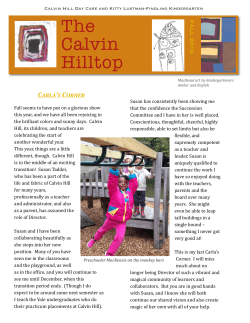 CH Newsletter 2015 Fall.pages