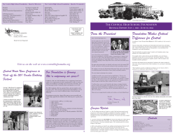 2004 Biennial Report - Central High School Foundation