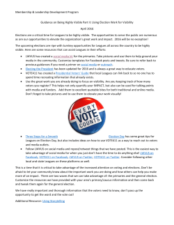 Being Highly Visible Part II