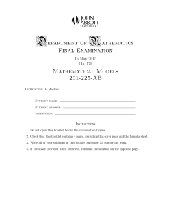 May 2015 - John Abbott Home Page