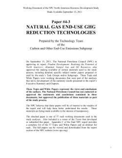 4-3. Gas GHG ReductionTechnologies Paper