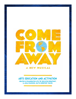 the Come From Away Study Guide