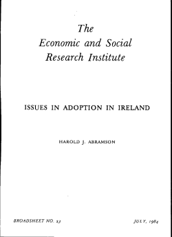 Economic and Social Research Institute