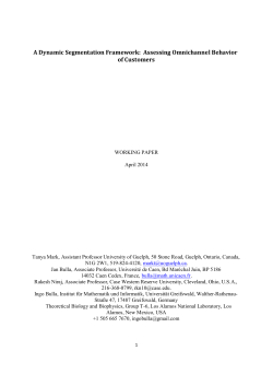 Omnichannel Behavior