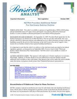 KETRA - Prudential Retirement