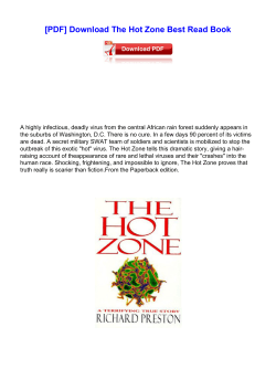 The Hot Zone Best Read Book