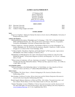 Curriculum Vitae - Princeton History Department