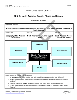 Sixth Grade Social Studies Unit 3