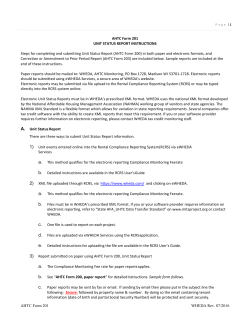 AHTC Form 201