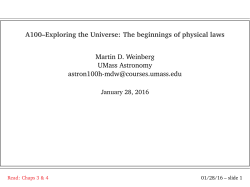 Galileo`s Discoveries