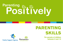 Parenting Positively: Parenting Skills