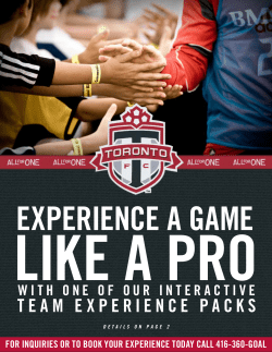 Team experIence packs