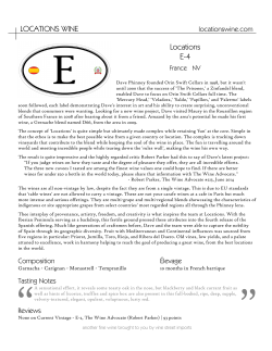 LOCATIONS WINE Locations E-4