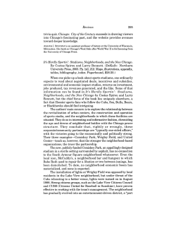 Reviews It`s Hardly Sportin`: Stadiums, Neighborhoods, and the New