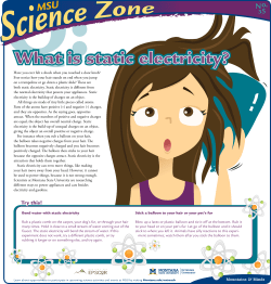 What is static electricity? - Montana State University Extended