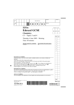 Edexcel GCSE - physicsinfo.co.uk