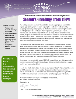 coping coping - Osteoporosis Canada