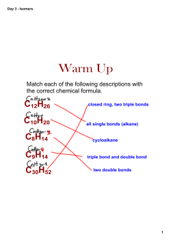 Day 3 - Isomers