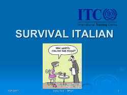 Italians express themselves with their hands even while speaking on