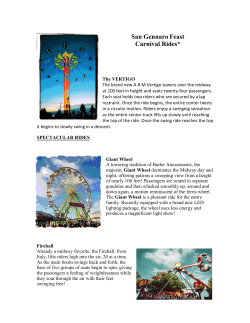 San Gennaro Feast Carnival Rides