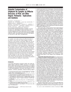 Potential Contamination of Shipboard Air