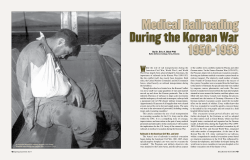 Medical Railroading During the Korean War 1950-1953