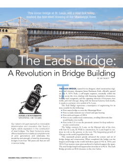 The Eads Bridge