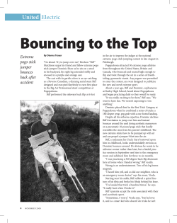 Bouncing to the Top