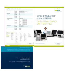 Brochure - Instrumentation Laboratory