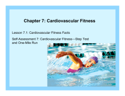 Chapter 7: Cardiovascular Fitness