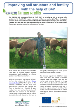 Improving soil structure and fertility with the help of S4P