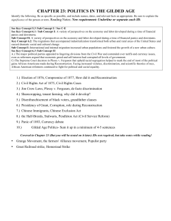 Chapter 23-26 Assignment