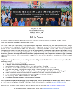 Event Flyer - Melbern G. Glasscock Center for Humanities Research