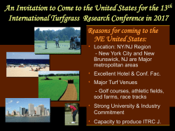 An Invitation to Come to the United States for the 13th