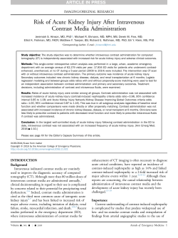 - Annals of Emergency Medicine
