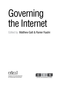 Governing the Internet