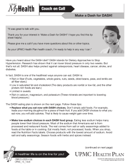 Coach on Call - UPMC Health Plan