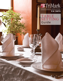 Table Setting Guide